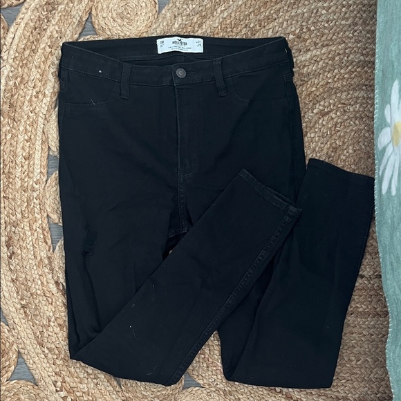 Universal Thread Denim - Hollister Women's Dark Black Skinny Jeggings - 31 x 28
